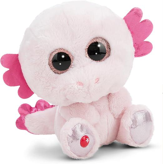 М’яка іграшка Дракончик з крилами у стилі Squishmallows 17 см Рожевий (300332)