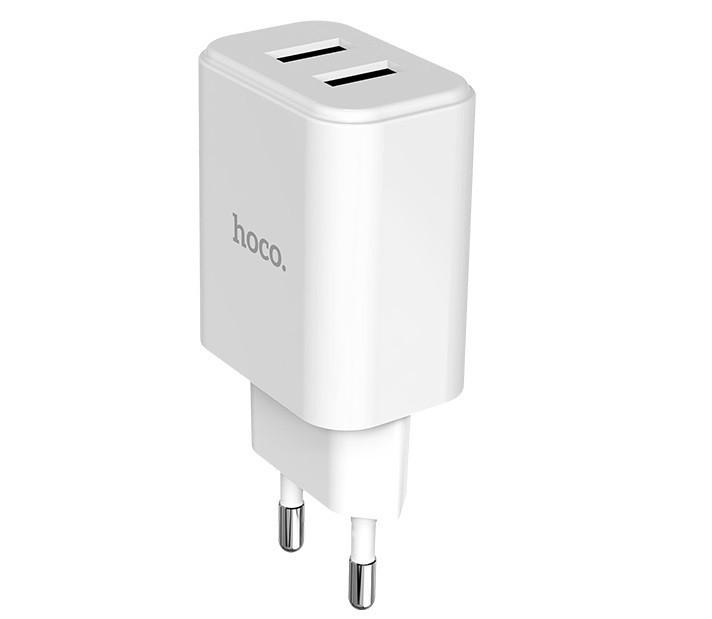 Зарядное устройство Usb Hoco Victoria C62A White (018080) Зарядное устройство Usb Hoco Victoria C62A White (018080)
