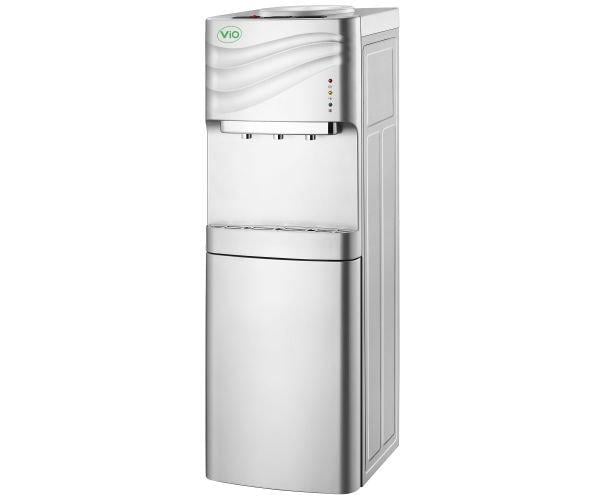 Кулер для воды VIO Х903-FЕC с электронным охлаждением и шкафчиком Silver (10126)
