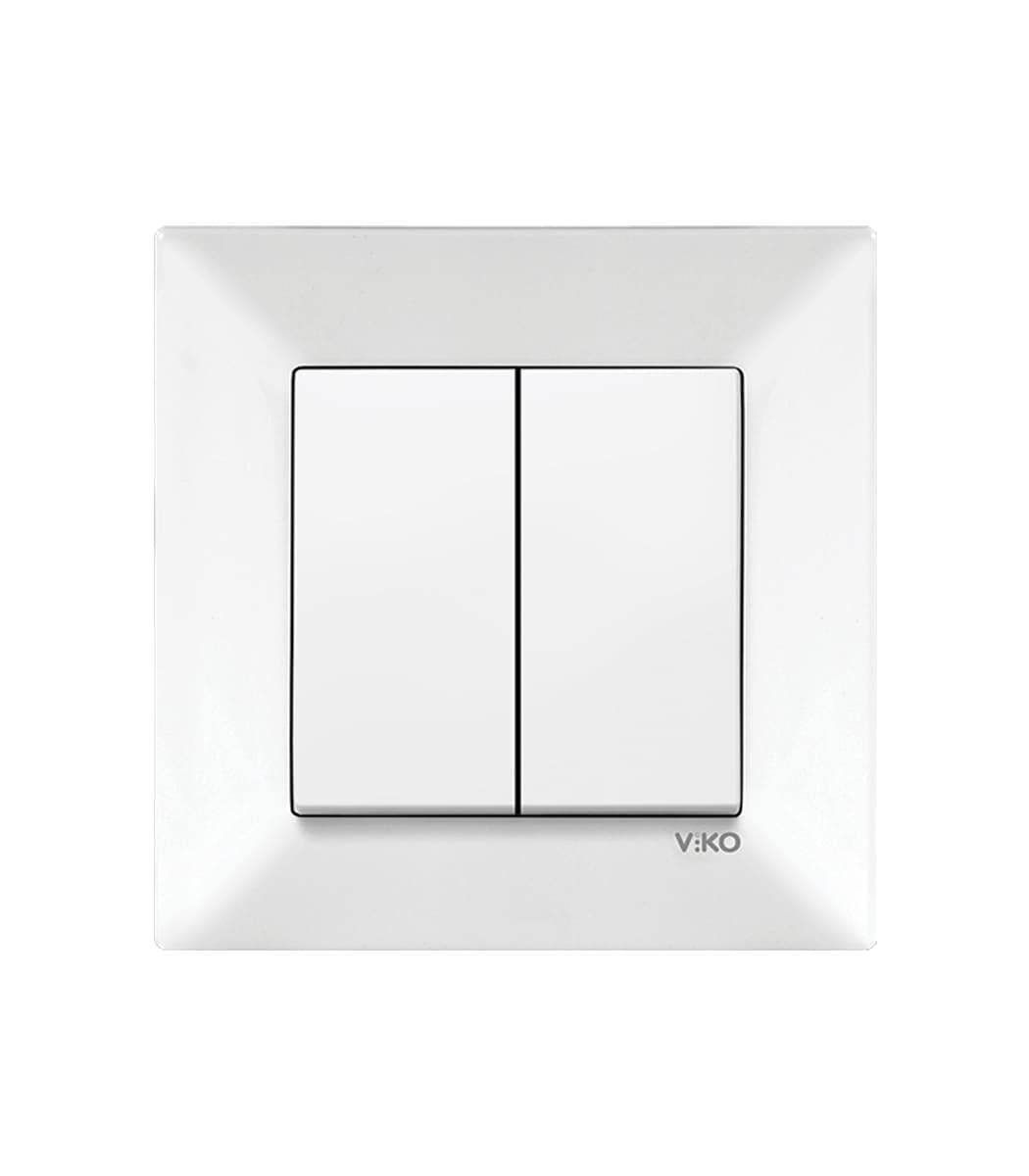 Вимикач VIKO Meridian 2 Білий (221402) Вимикач VIKO Meridian 2 Білий (221402)