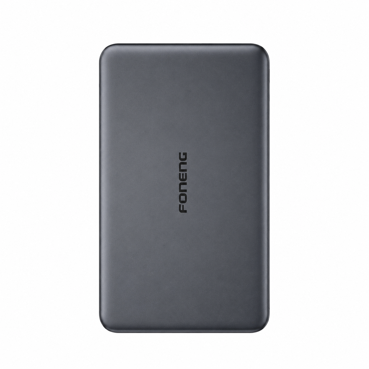 Повербанк Foneng PX155 5000 mAh Ultra-Thin Metal Magnetic Wireless 20W+15W Dark Grey (50001520)