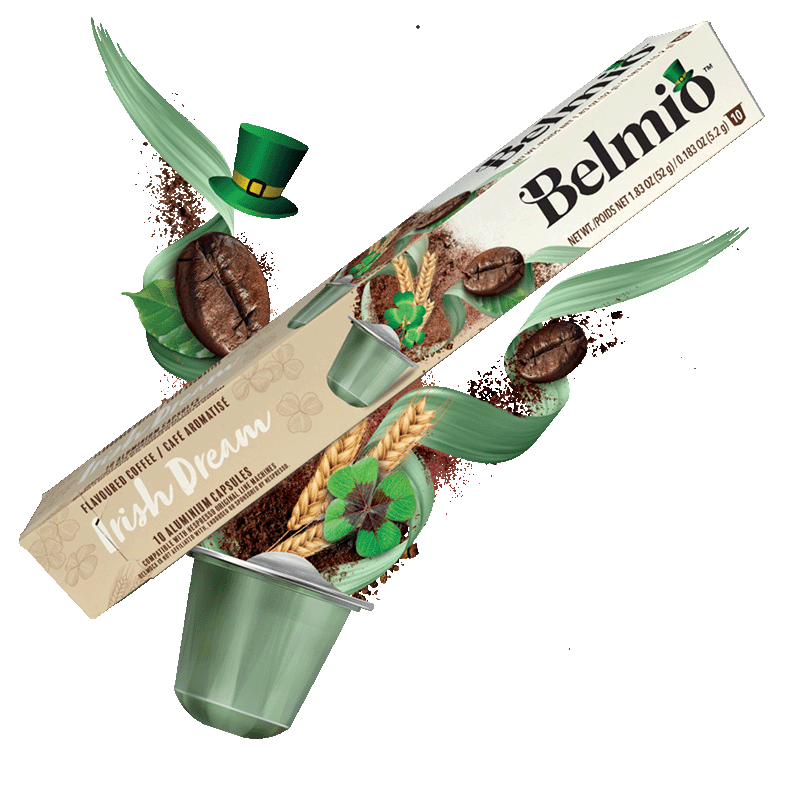 Кава у капсулах Belmio Irish Dream формату Nespresso - фото 2 Кава у капсулах Belmio Irish Dream формату Nespresso - фото 2