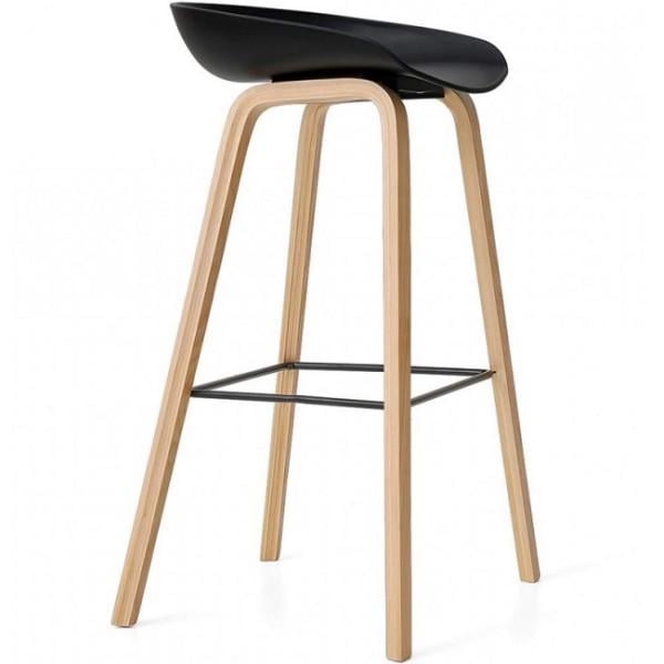 Стул барный высокий табурет Черный Адель (33033885)