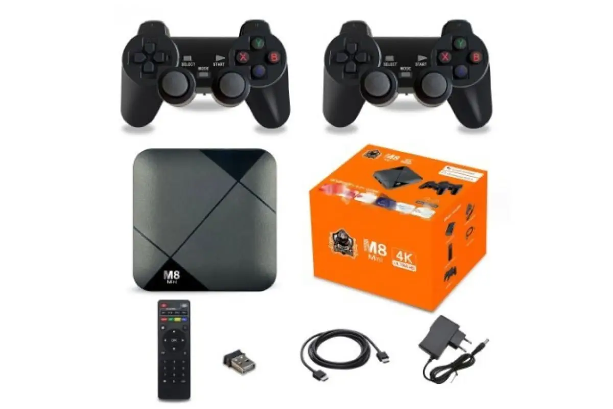 Ігрова консоль для телевізора з джойстиками (M8MINI)