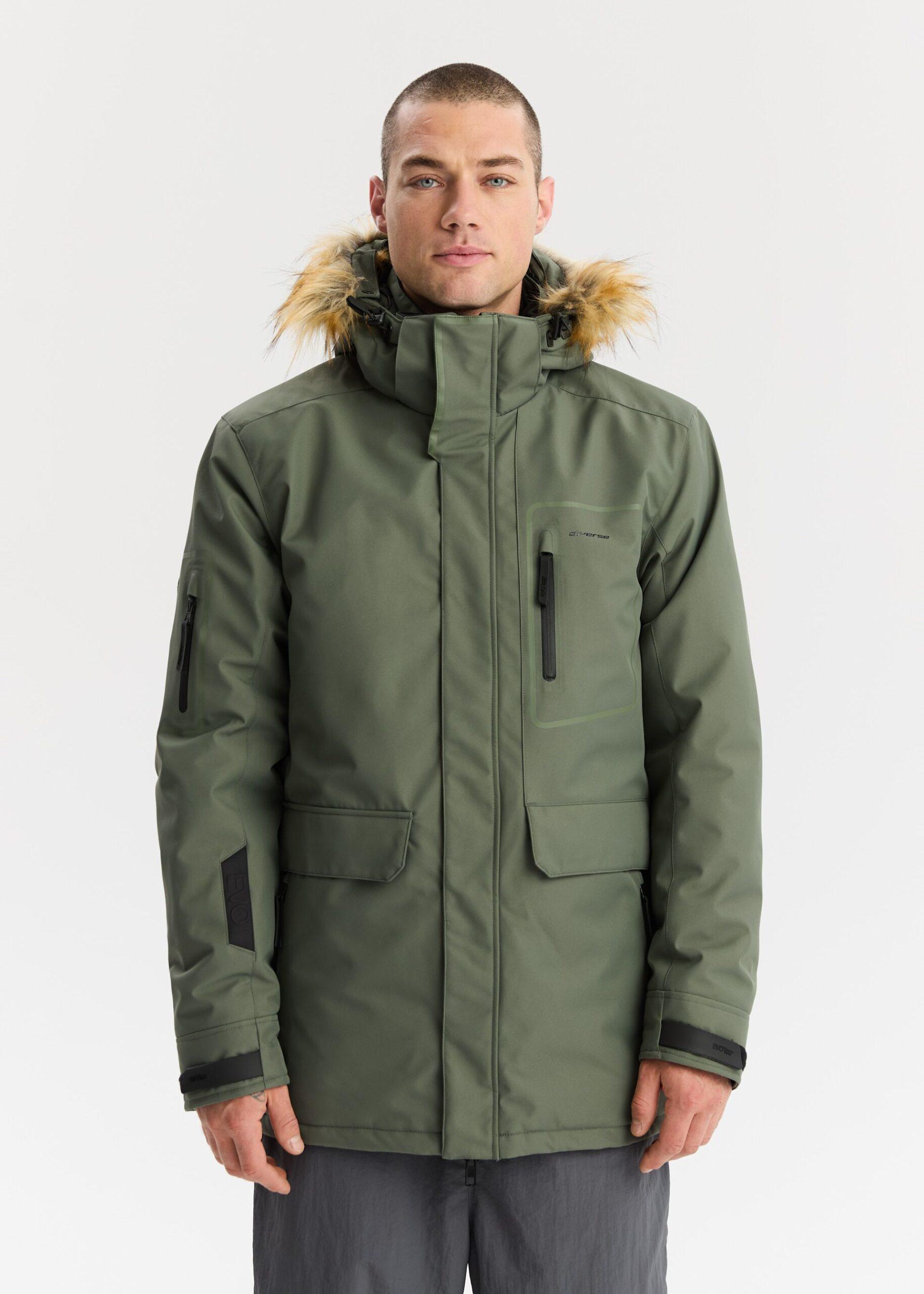 Куртка мужская Diverse EVO EGO 255 осенне-зимняя L Хаки (5905384185464)