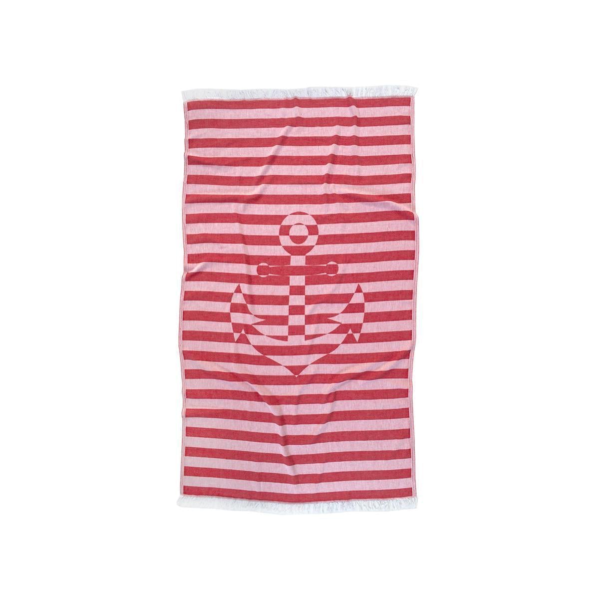 Полотенце Barine Pestemal Undercover Anchor 180 г/кв. м 95x175 см Красный (15289327) Полотенце Barine Pestemal Undercover Anchor 180 г/кв. м 95x175 см Красный (15289327)