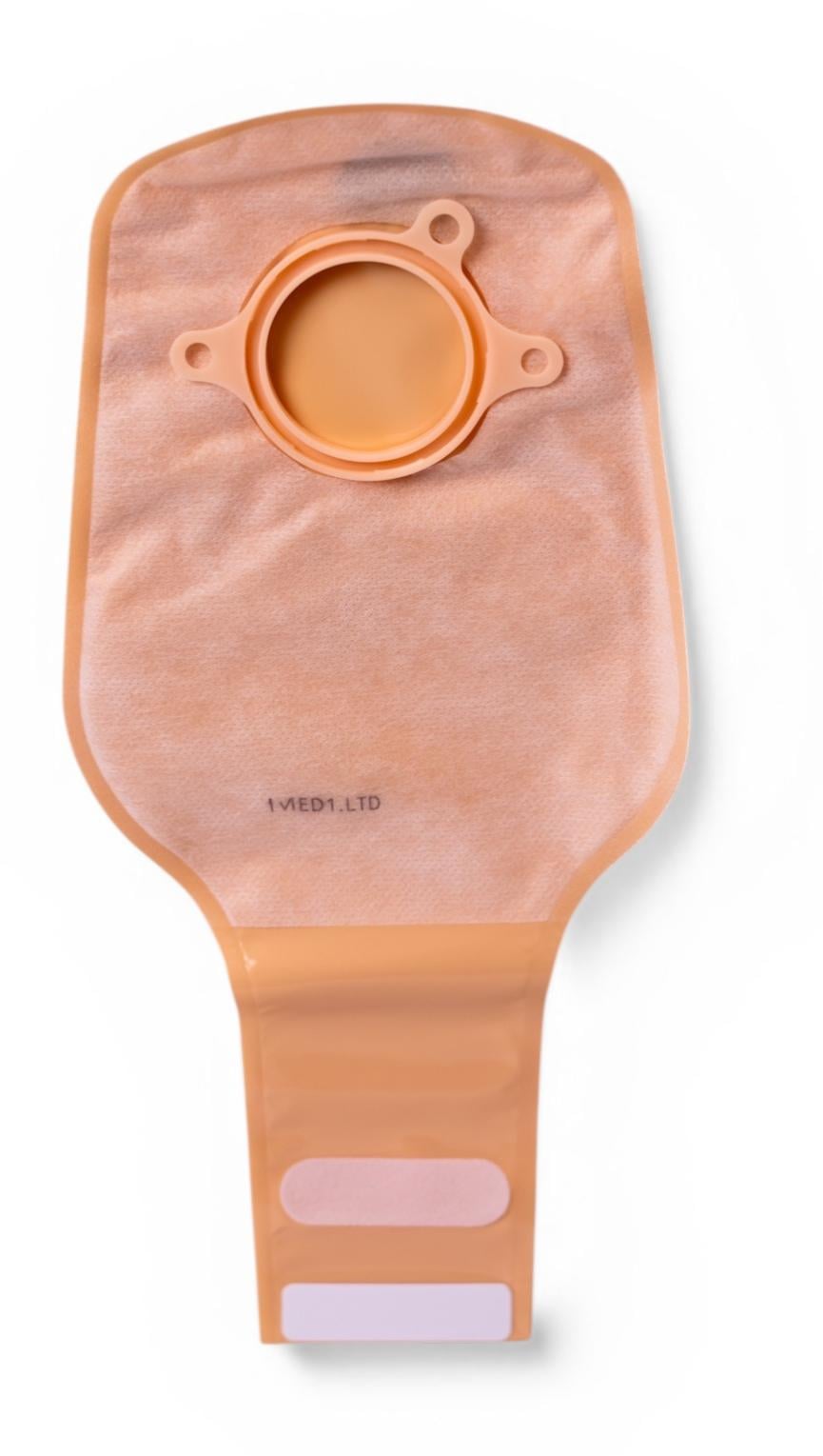 Калоприемник двухкомпонентный открытого типа с застежкой-липучкой/вырез 50 мм (MED1-OS06-50)