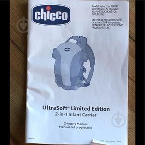 Ерго рюкзак-кенгуру Chicco Ultrasoft Чорний від 0 місяців - обличчям до батьків, від 4 місяців - обличчям вперед (878566013) - фото 4