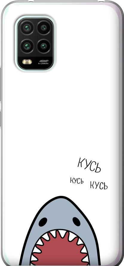 Чехол на Xiaomi Mi 10 Lite Акула (4870t-1924-42517)