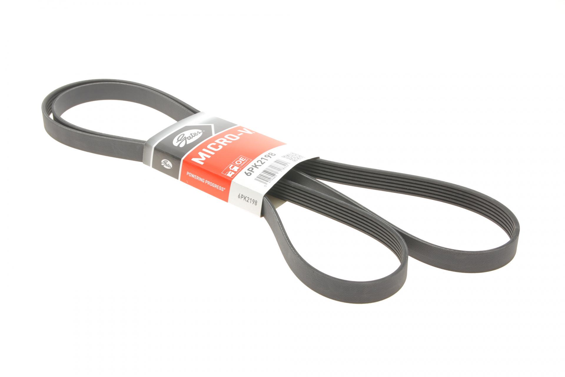 Ремень генератора GATES MB Sprinter CDI -AC 00-06 (6PK2198)