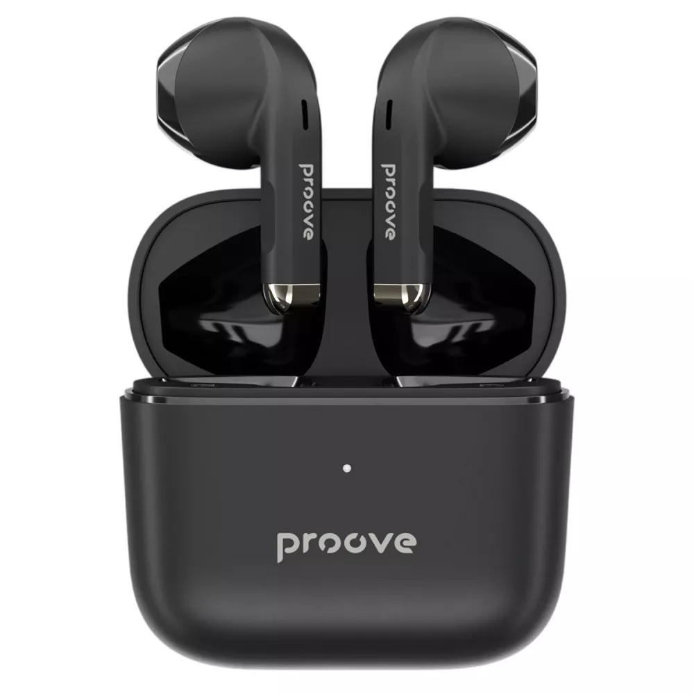Навушники Proove Mainstream TWS APP з мікрофоном і Bluetooth 5.4 Black (36274442) Навушники Proove Mainstream TWS APP з мікрофоном і Bluetooth 5.4 Black (36274442)