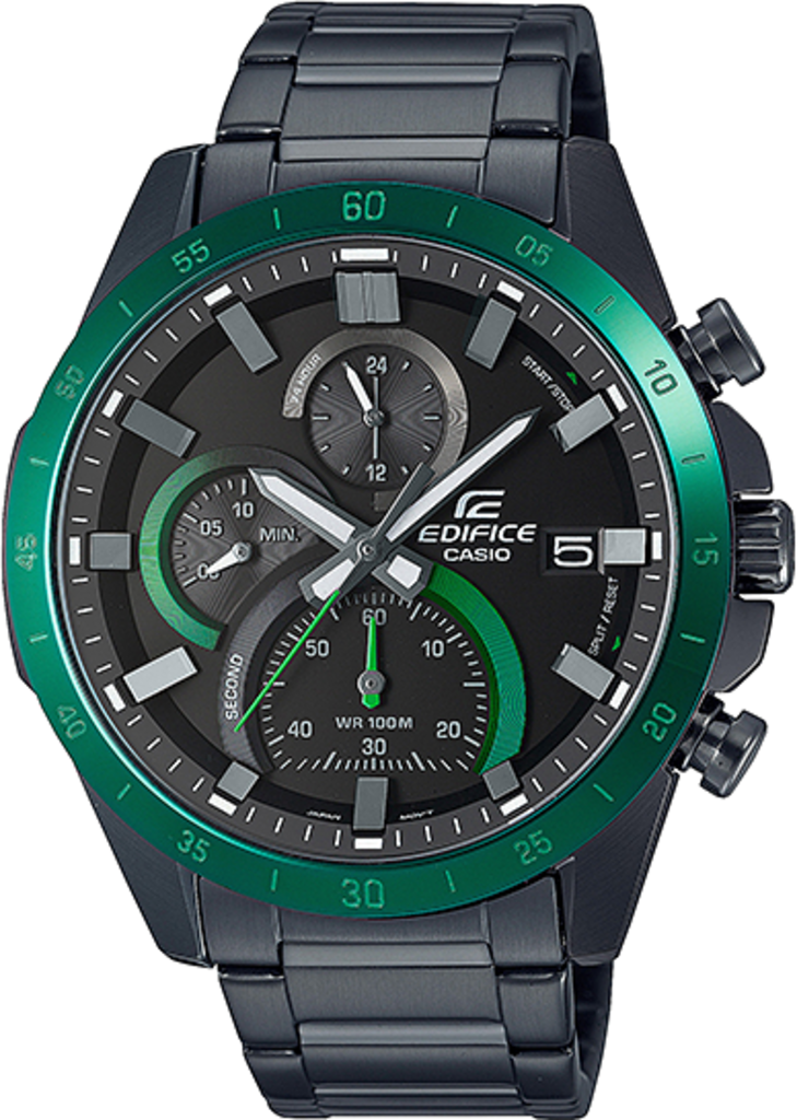 Наручные часы мужские Casio Edifice Classic EFR-571DC-1A со стальным корпусом/водозащитой 100 м Синий (3148809104)