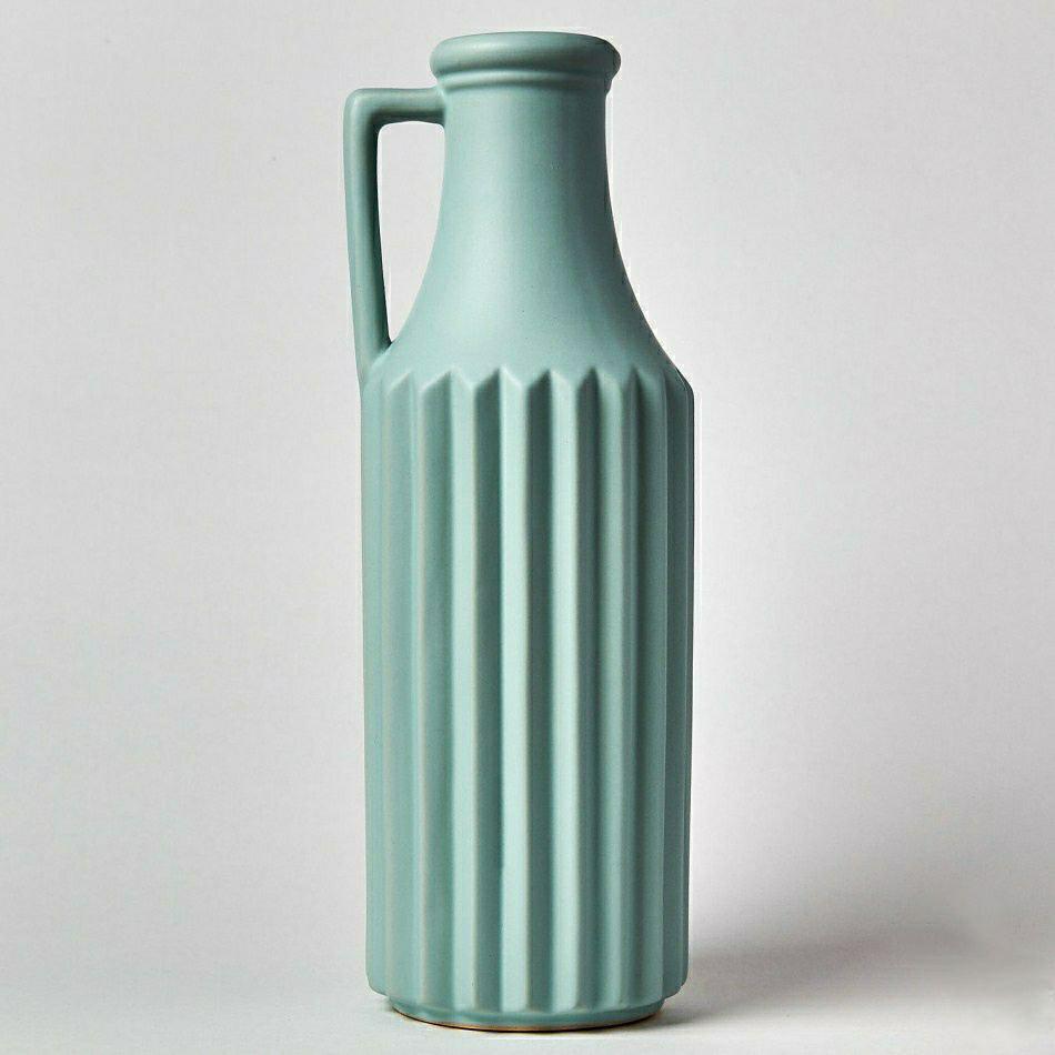 Ваза керамическая Decors Hand Bottle 4-21-8-1 Матово-синий (DR001048) Ваза керамическая Decors Hand Bottle 4-21-8-1 Матово-синий (DR001048)