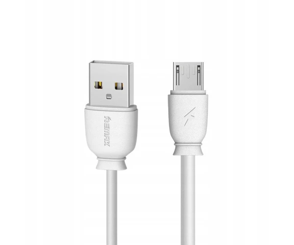 Кабель Data Remax Suji RC-134m MicroUsb 2,1A 1 м Белый