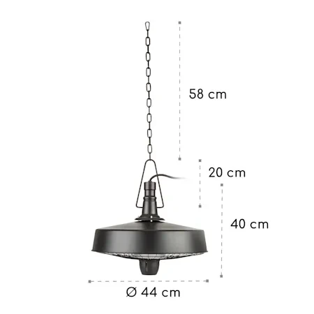 Инфракрасный обогреватель Blumfeldt Camden Heat Manual 2,5 кВт (2312698620) - фото 10