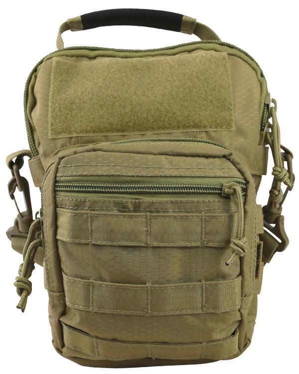 Сумка Kombat Uk Hex-Stop Explorer Shoulder Bag (kb-hsesb-coy yavs L)