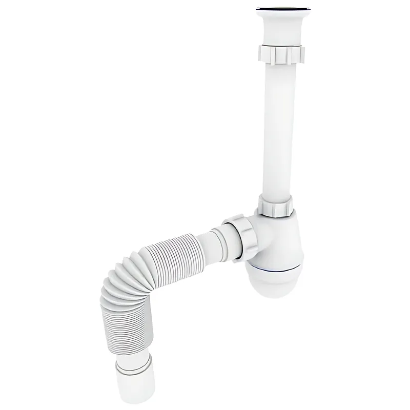 Сифон для раковины Zerix SU-03-А с ревизией 1 1/4" Белый (OL-ZX5083) Сифон для раковины Zerix SU-03-А с ревизией 1 1/4" Белый (OL-ZX5083)