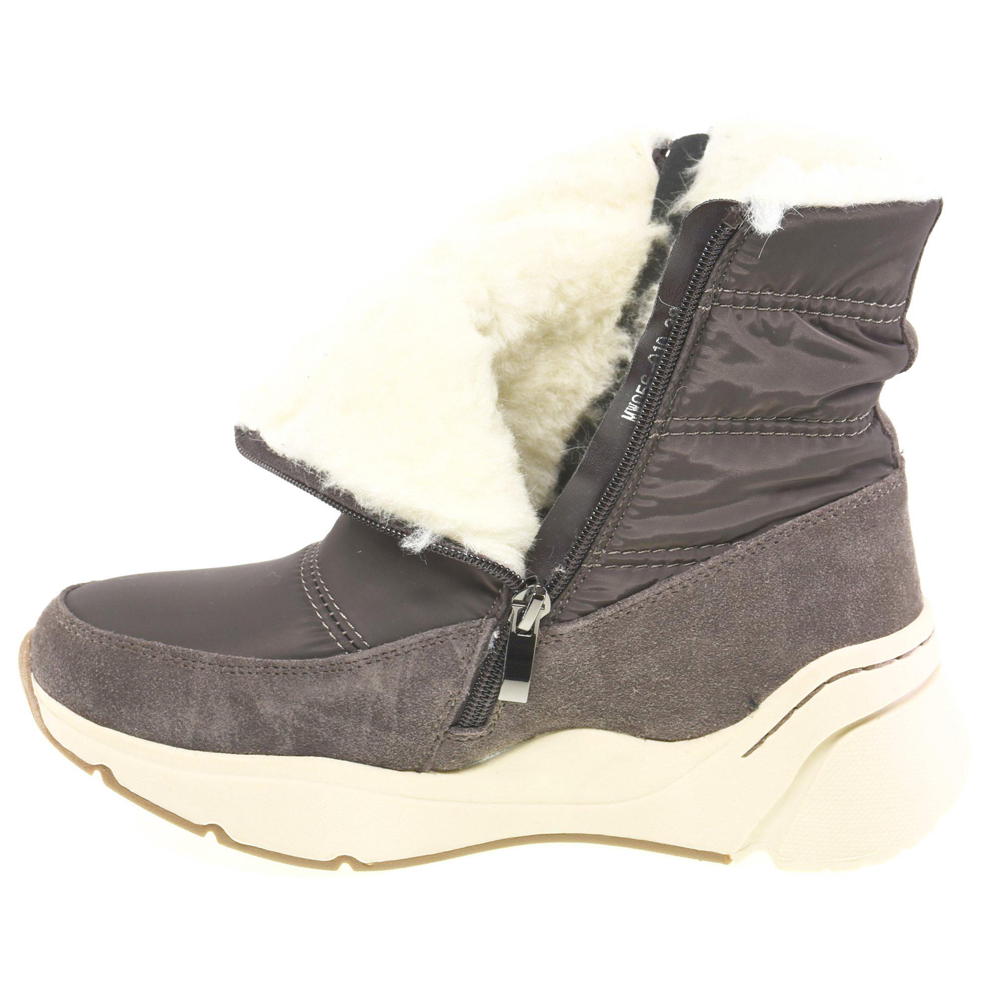 Дутики жіночі Baden р. 37 Сірий (013093-37) - фото 5