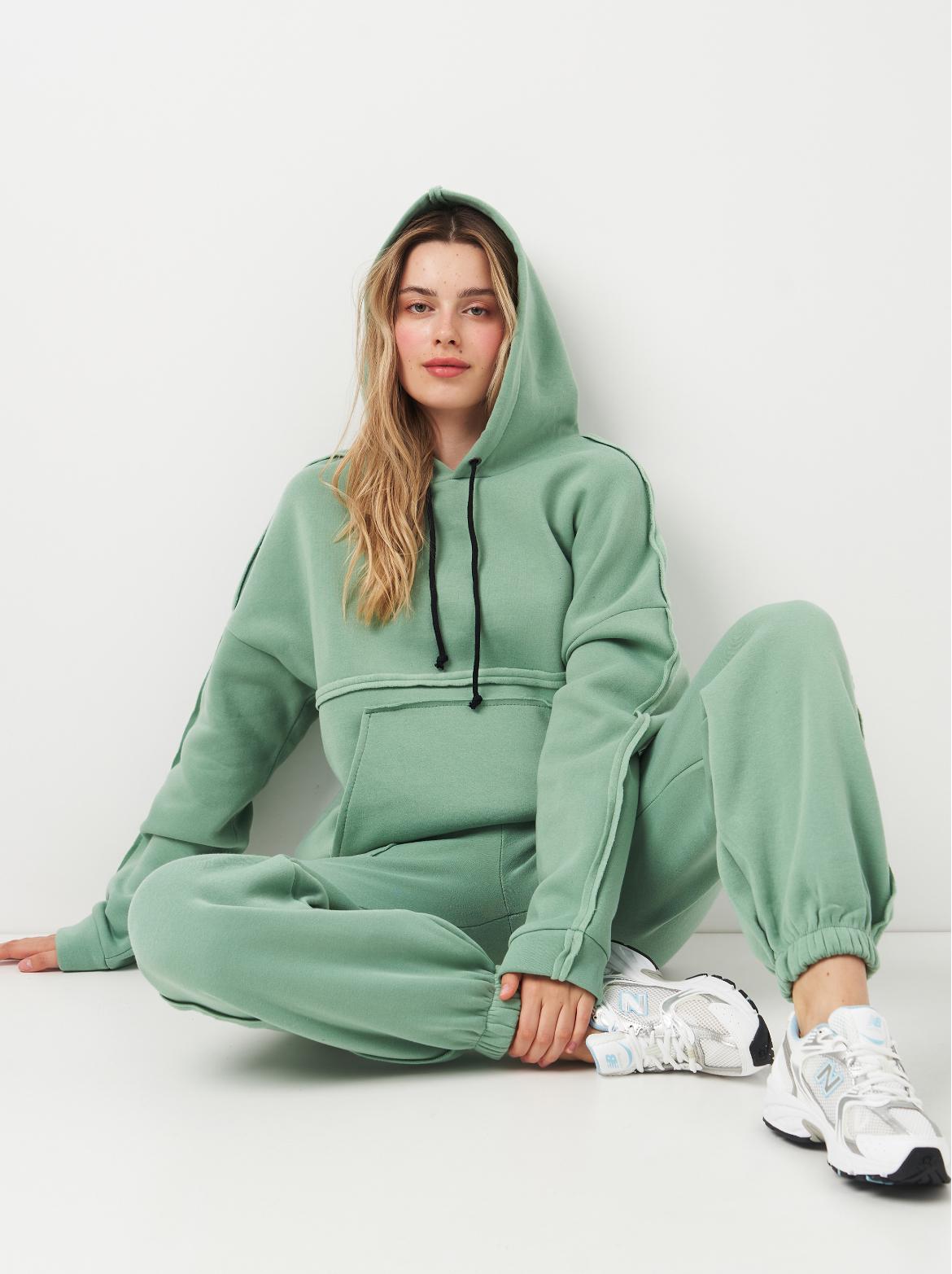 Спортивный костюм Вилена утепленный женский р. 52 Мятный (2288073077) - фото 3 Спортивный костюм Вилена утепленный женский р. 52 Мятный (2288073077) - фото 3