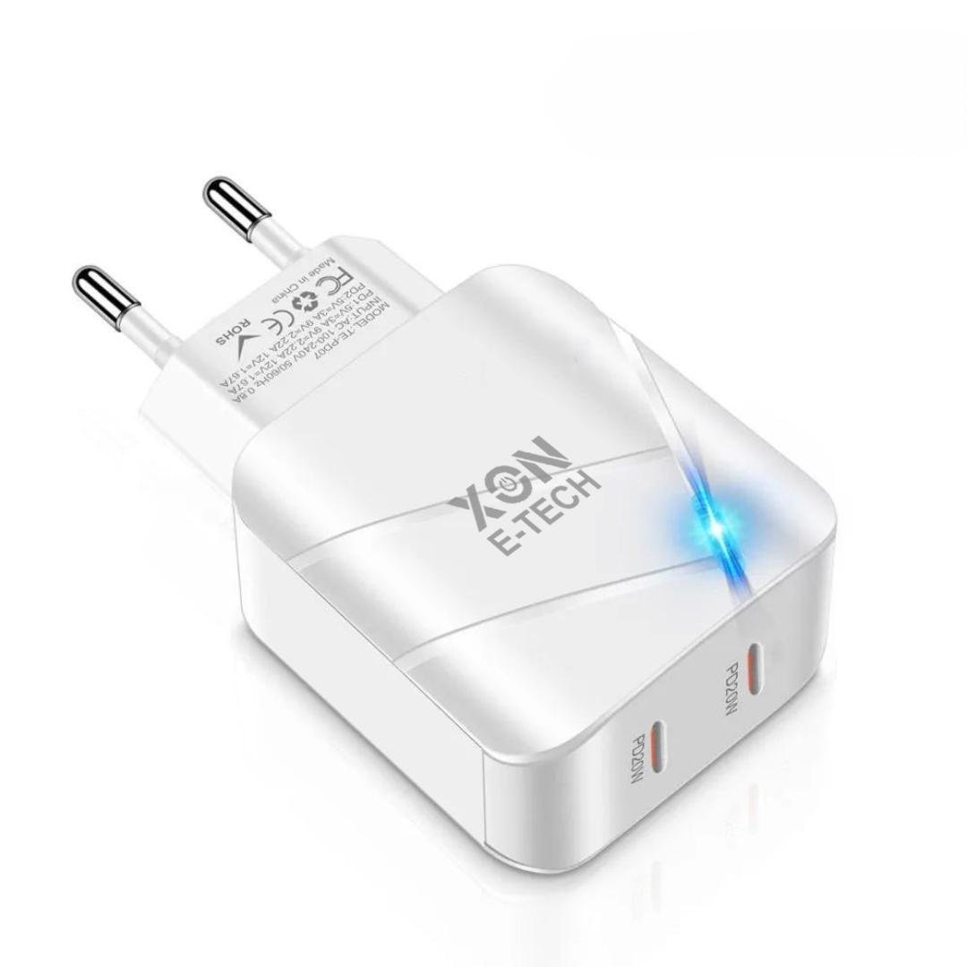 Зарядное устройство XON PowerCharge USB Type-C 40W Белый (PCWC040020A0С2W 6105) Зарядное устройство XON PowerCharge USB Type-C 40W Белый (PCWC040020A0С2W 6105)