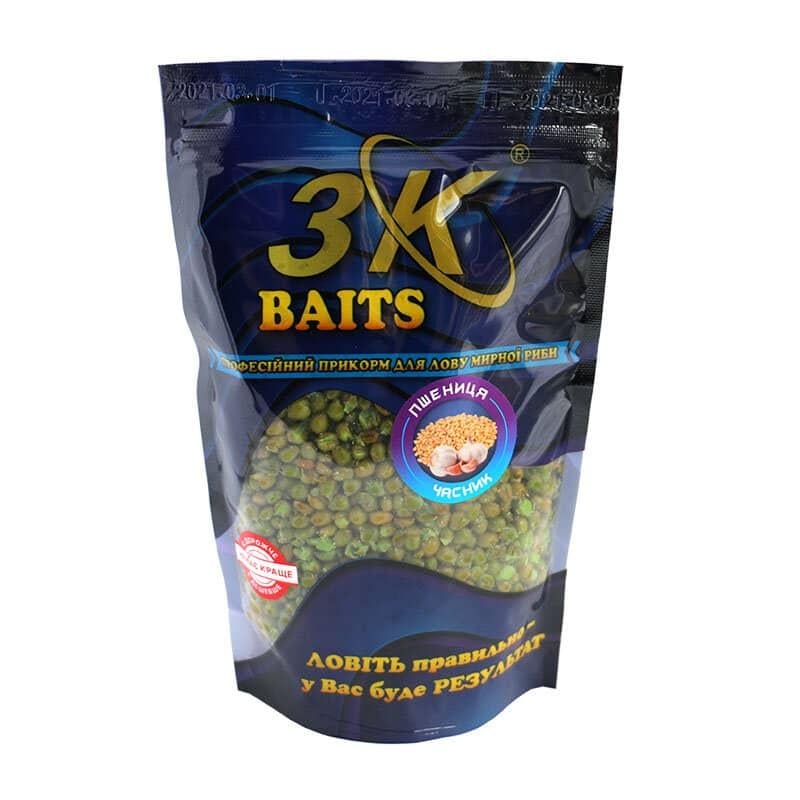 Прикорм 3KBaits Пшениця Часник 400 г (3KB1125)