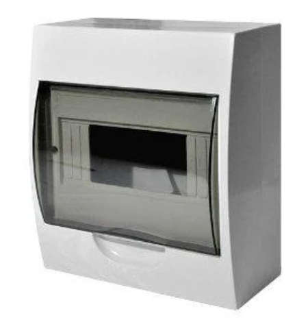 Щит распределительный УЭК ЩРН-П 8 модулей пластик 200х184х95 мм Прозрачный (MKP12-N-08-40-20-U)