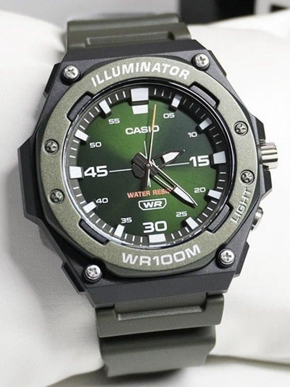 Наручные часы мужские Casio MW-620H-3A Casio Collection Зеленый (2898951759)