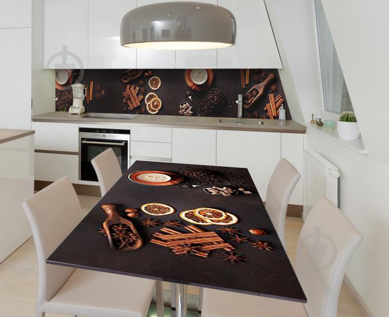 Наклейка 3Д виниловая на стол Zatarga «Пряные специи» 650х1200 мм (Z184917/1st)