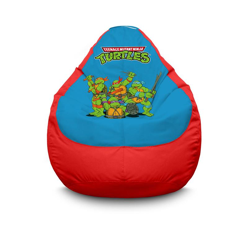 Кресло мешок Ninja Turtles Classic Оксфорд XXXL 100х135 см Красный Кресло мешок Ninja Turtles Classic Оксфорд XXXL 100х135 см Красный
