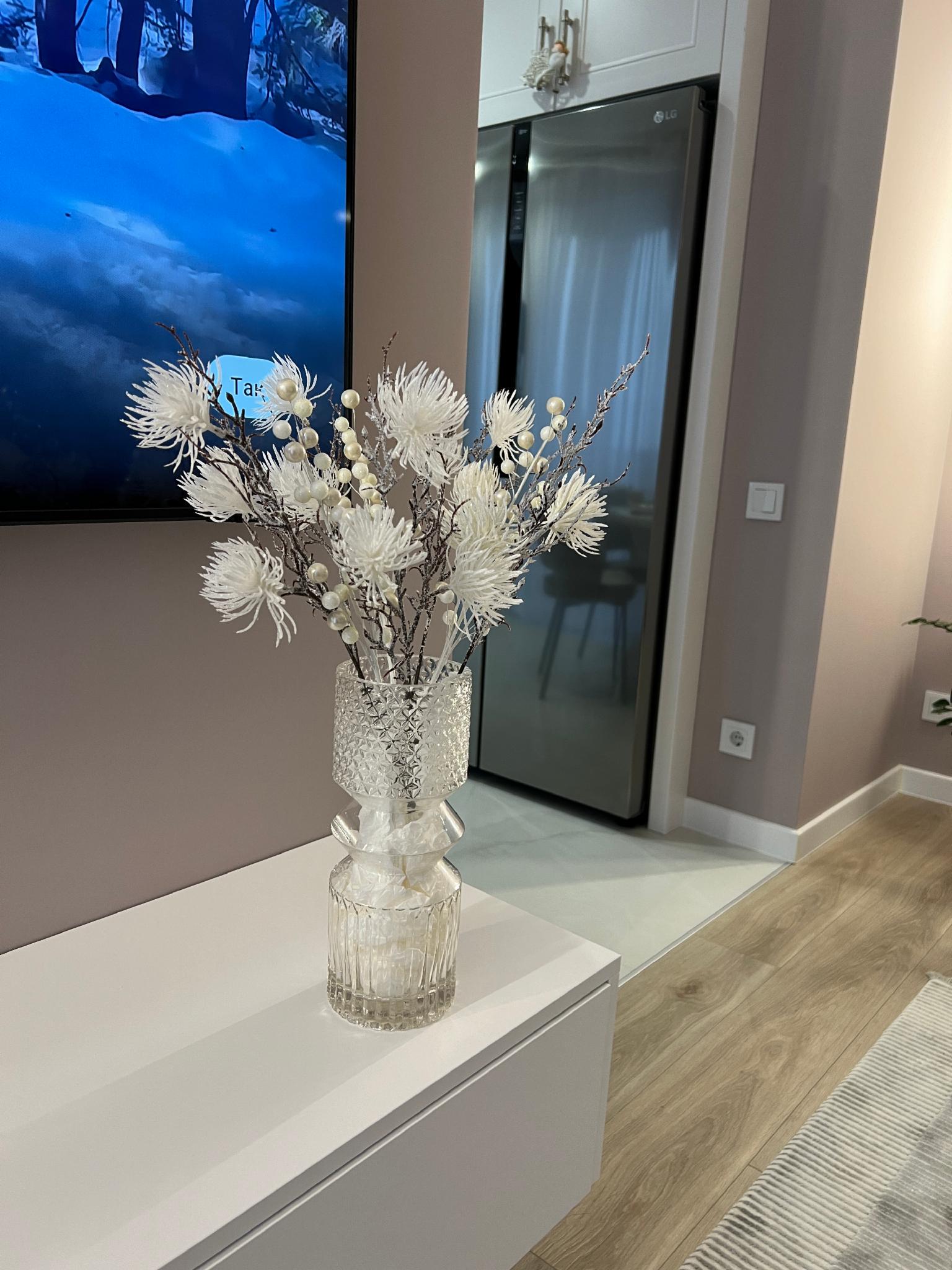 Ваза стеклянная Serenite d 11,5 см h 30 см - фото 2 Ваза стеклянная Serenite d 11,5 см h 30 см - фото 2