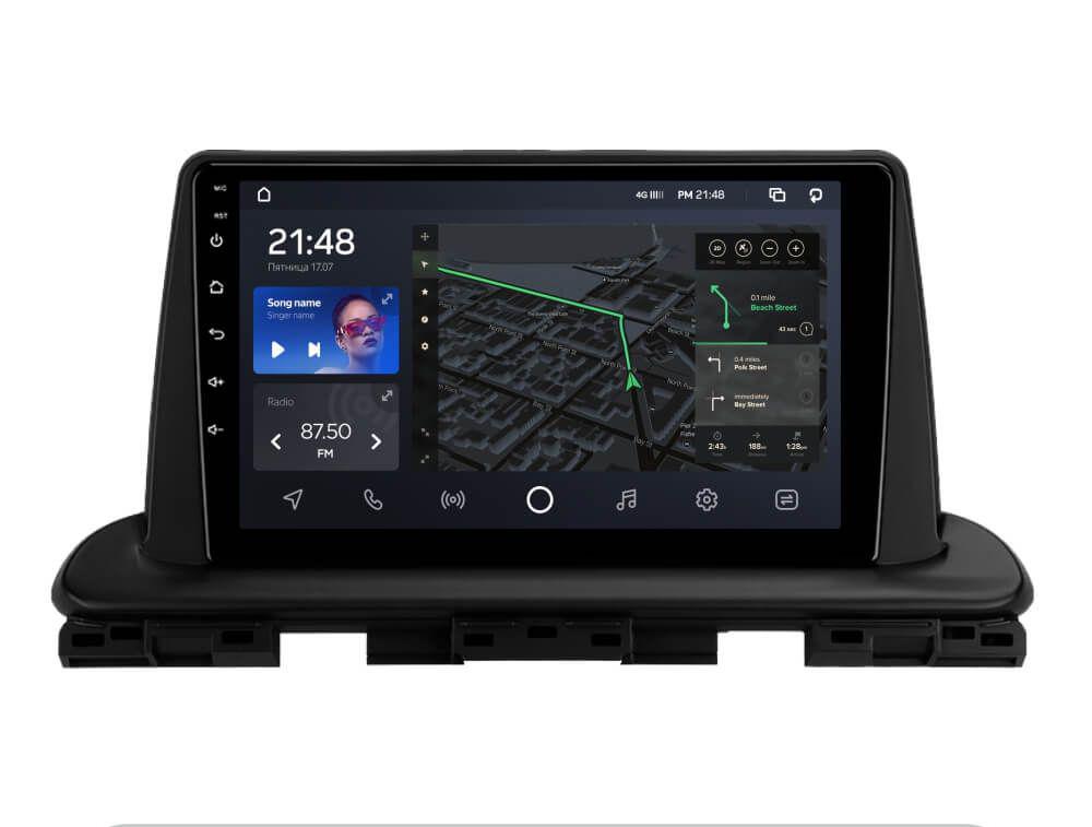 Штатная магнитола AMS T910 6/128 Gb Kia Cerato 4 1 Din 2018-2020 (AR-56969)
