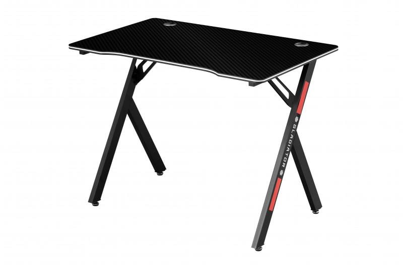 Стол геймерский Сталкер 1000x600x740 мм карбон Черный (31627326)