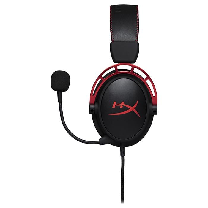 Гарнитура HyperX Cloud Alpha проволочная накладная с микрофоном 3,5 мм 65 Ом Красно-Черный (628160) - фото 3 Гарнитура HyperX Cloud Alpha проволочная накладная с микрофоном 3,5 мм 65 Ом Красно-Черный (628160) - фото 3