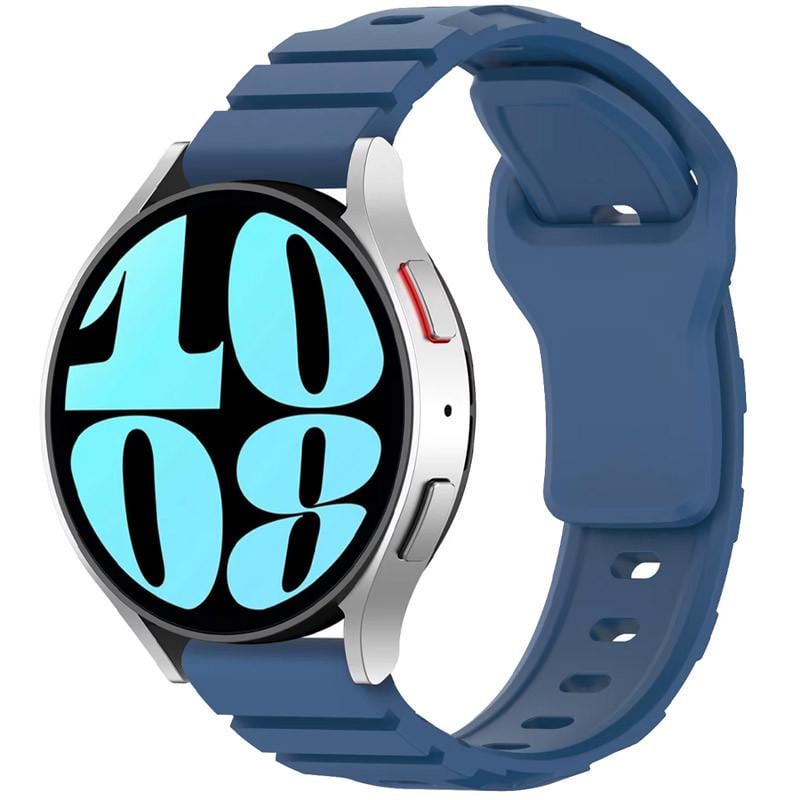 Ремешок силиконовый Defense для Smart Watch 20 мм Blue