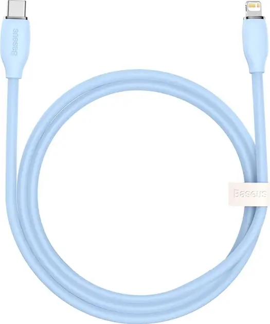 Кабель BASEUS Jelly Liquid Silica Gel Fast Charging Cable Type-C to Lightning CAGD020003 20W 1,2 м Blue