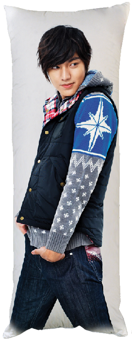 Подушка дакимакура Ли Мин Хо R K-pop декоративная ростовая для обнимания 40x120 см (1834005880)