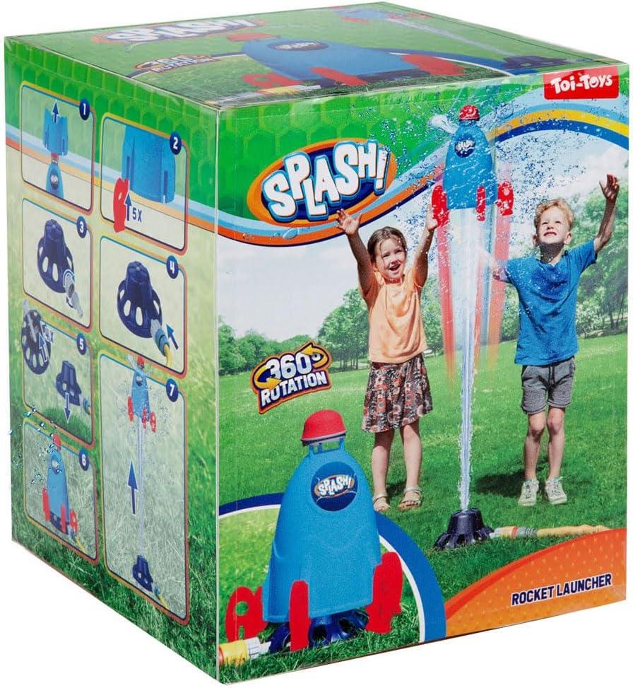 Распылитель-ракета водяной Splash Water Sprayer with Rocket Launch Toi-Toys 15,5х15,5х19 см Голубой