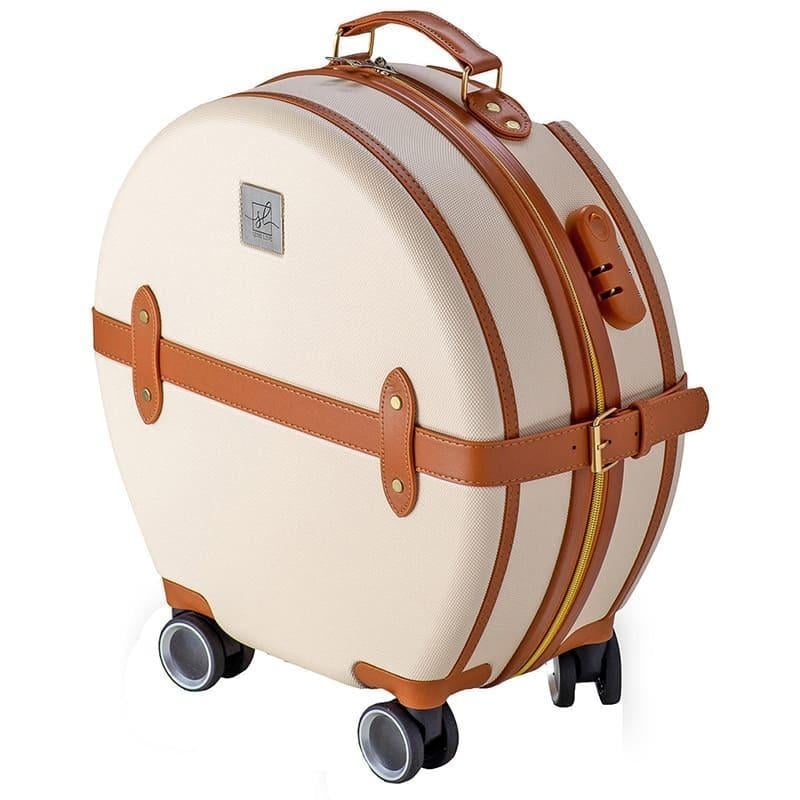 Валіза SEMI LINE 24" M 49 л Ecru/Brown (DAS302667) - фото 1