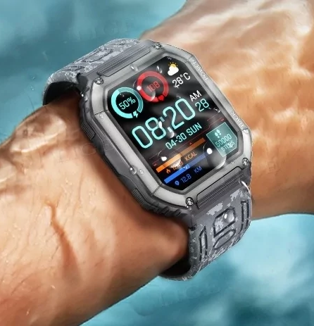 Смарт-часы наручные мужские Lige BW0417 GPS-трекинг Черный - фото 2 Смарт-часы наручные мужские Lige BW0417 GPS-трекинг Черный - фото 2