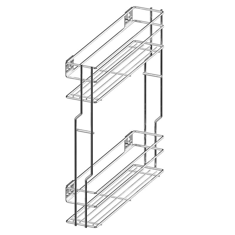 Карго боковое Rejs Variant Multi без направляющих 200 мм Хром