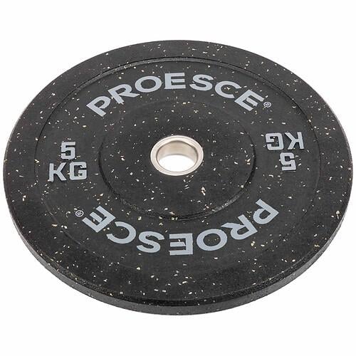 Бамперные диски из структурной резины Record Bumper Plates TA-4782-5 5 кг Черно-серый (TA-4782-5)