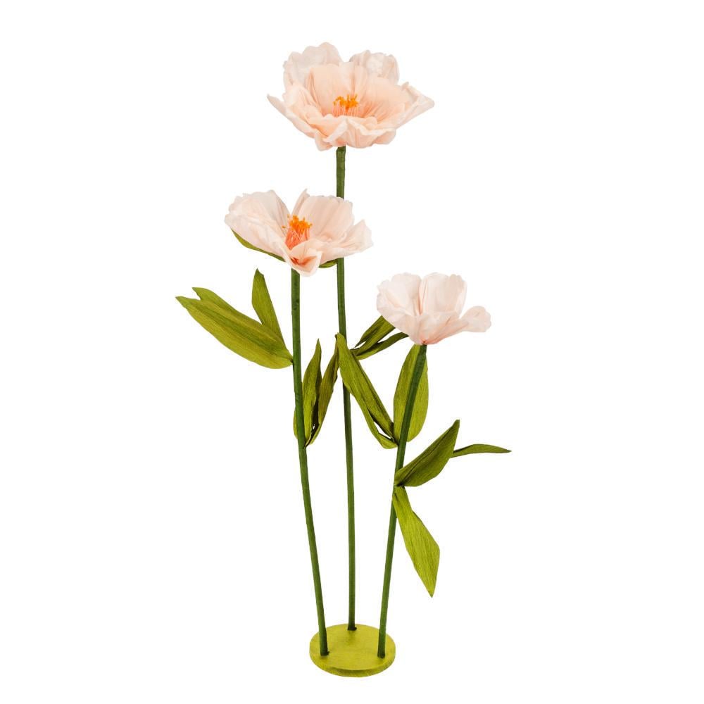 Цветы ростовые декоративные цветы на стойке 125 см Пудровый (2030-002) Цветы ростовые декоративные цветы на стойке 125 см Пудровый (2030-002)