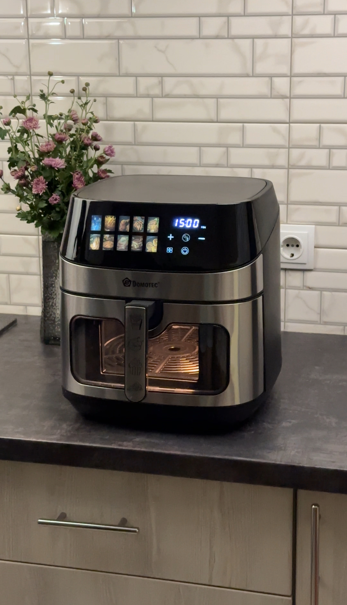 Мультипіч Domotec сенсорне управління/LED-дисплей 2 тена 2800 Вт 12 л (MS-3222) - фото 5 Мультипіч Domotec сенсорне управління/LED-дисплей 2 тена 2800 Вт 12 л (MS-3222) - фото 5