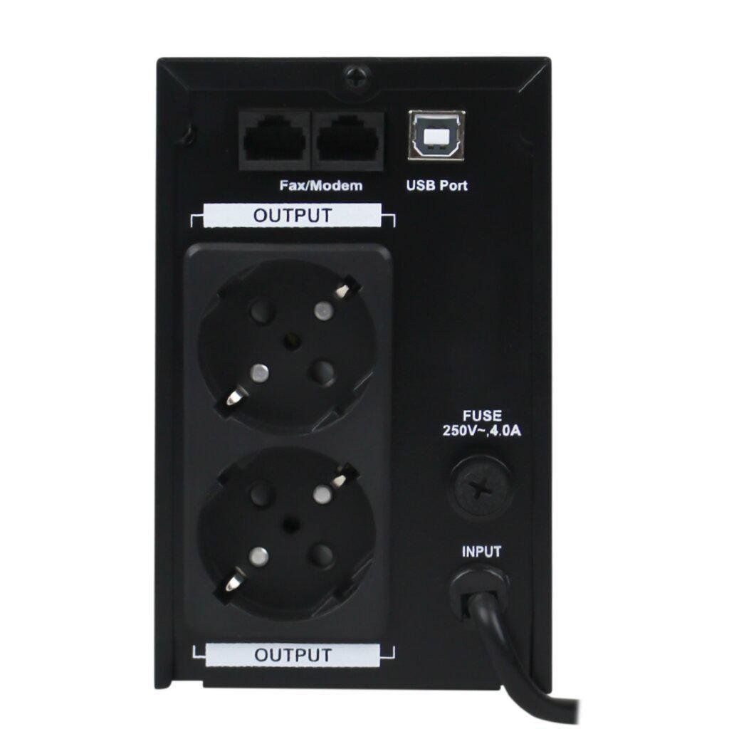 ДБЖ лінійно-інтерактивний LogicPower LPM-U625VA з правильною синусоїдою 437W (LP-3404) - фото 2