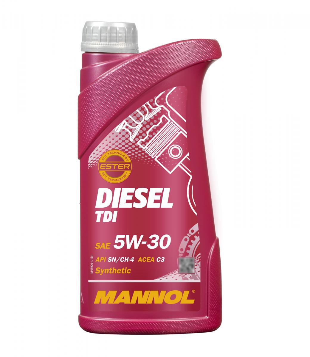 Моторное масло Mannol 7909 DIESEL TDI 5W-30 1 л (MN7909-1)