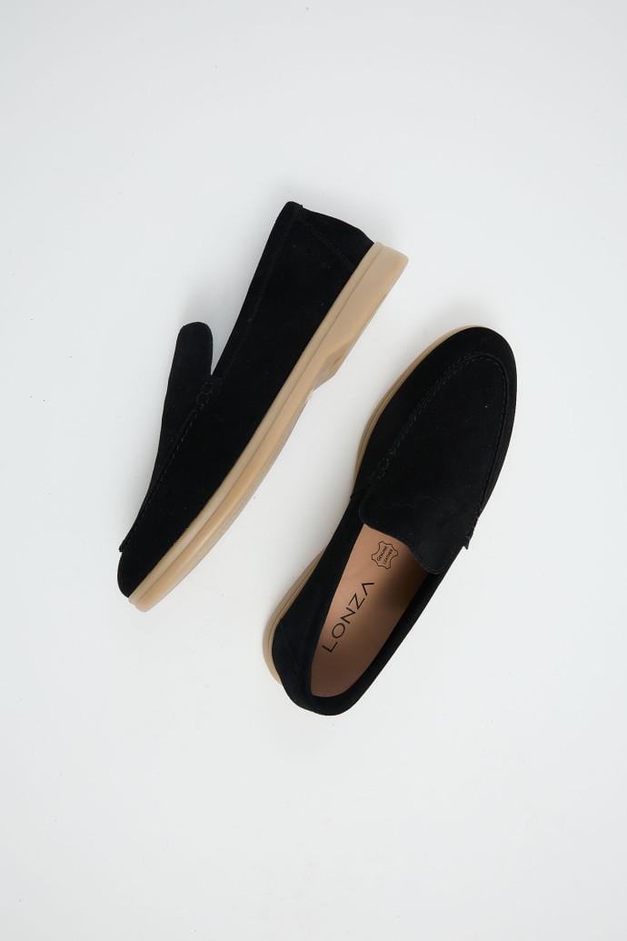 Лофери жіночі LONZA р. 41 Чорний (198796)