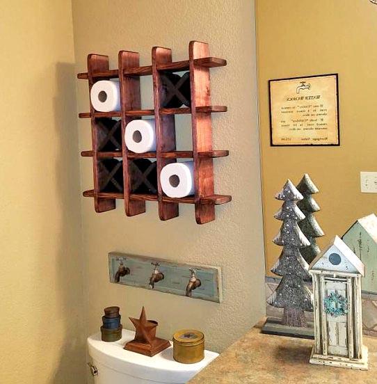 Держатель для туалетной бумаги из дерева Оксиджен Махагон/Венге (ДТБ-00051312) Держатель для туалетной бумаги из дерева Оксиджен Махагон/Венге (ДТБ-00051312)