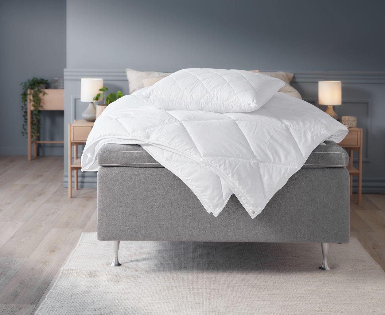 Ковдра односпальна 4 сезони 135x200 см 500/700 г Білий (836a9298) - фото 3