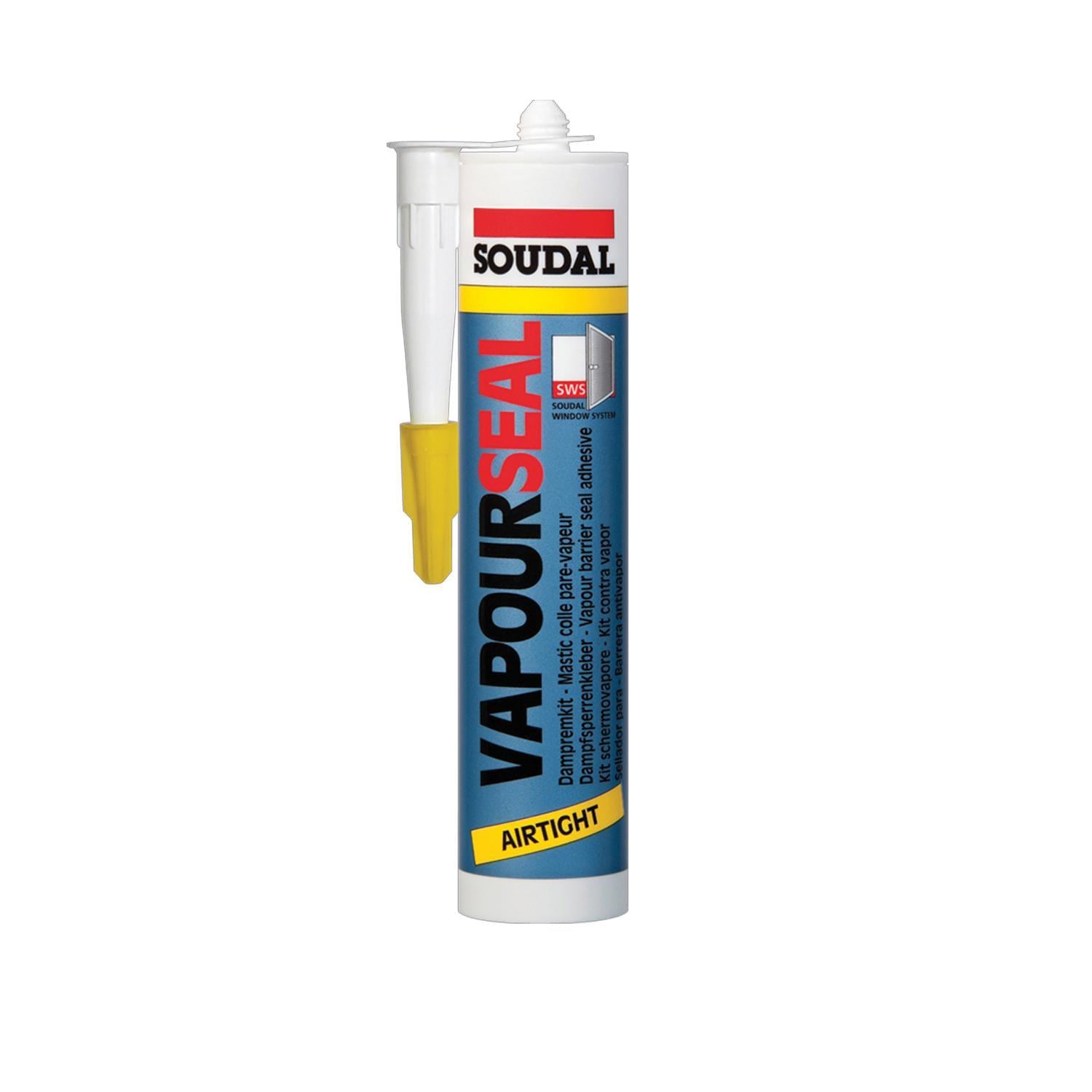 Клей-герметик для мембран и пароизоляционных плёнок SOUDAL Vapourseal 310 мл 3 шт. Синий (000030000060VS3100)