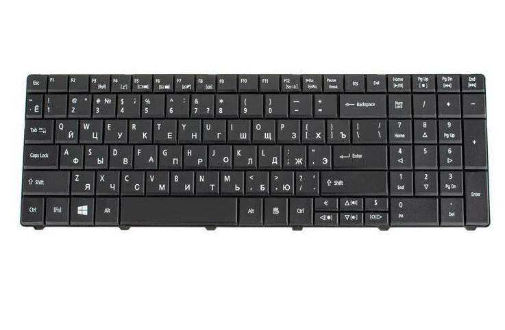 Клавиатура для ноутбука Acer TravelMate 5735 Черный (161046)